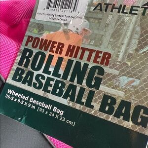 Pink Women's baseball bag